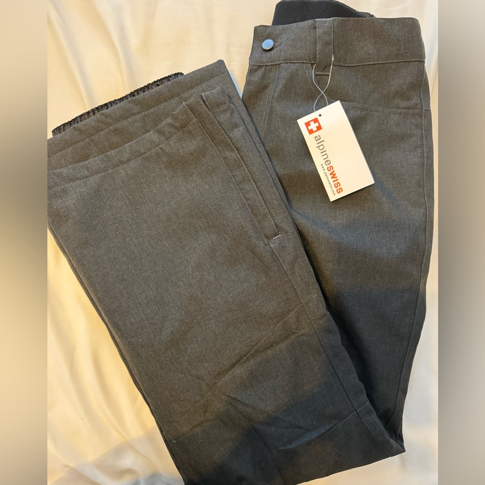 Alpine Swiss Waterproof Snow Pants